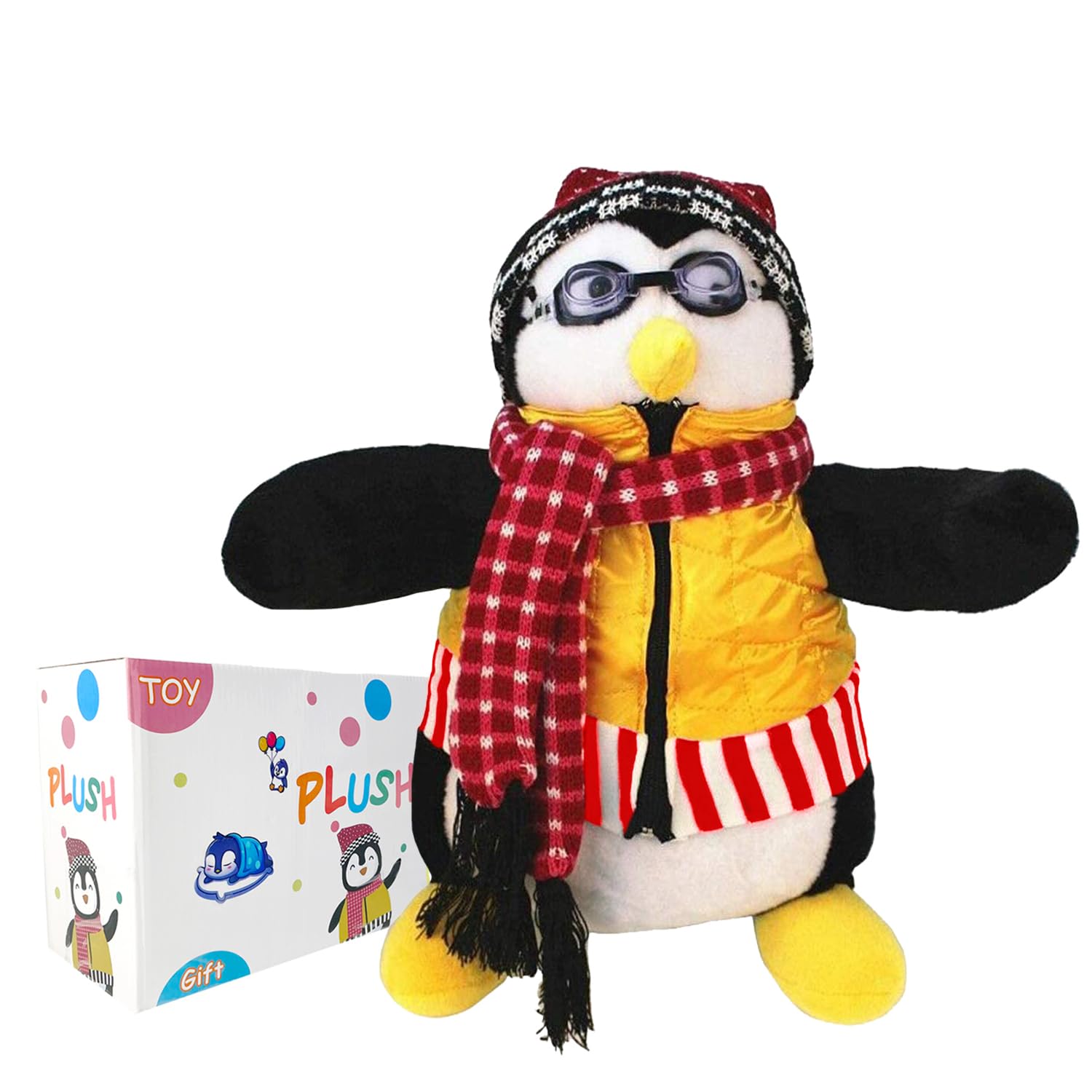 Photo 1 of YCZTXSJT Penguin Hugsy Stuffed Plush, TV Penguin Joey's Friends HUGSY Plush Penguin Rachel Stuffed Doll Toy for Kids Birthday Gift
