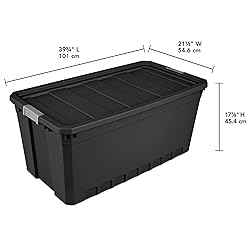 Sterilite 50-Gallon Large Stackable Rugged