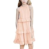 Simplee kids Girls Dresses Sleeveless Linen Teen Dresses Casual Summer Dress