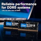 Crucial 16GB DDR5 SODIMM 5600MHz CL46 Laptop RAM CT16G56C46S5 view 2
