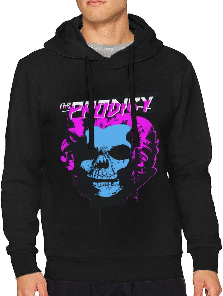 HUANGHOUSTORE Men's The Prodigy Hooded Sweatshirt XXL Black