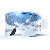 JQF Gear Ski Goggles Winter Snow Snowboard Goggles for Men Women Adult Anti Fog OTG Skiing Snowboarding Goggles