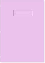 Silvine A4 Exercise Books Assorted Pastel Colours Pack of 10 80 Pages 75gsm view 2
