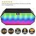 Bluetooth Speaker, DLAND Portable Color Changing LED Light Wireless HI-FI Surround Stereo Sound Bluetooth Speaker Speakerphone for Home and Outdoor Party/Beach / Picnic