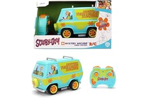 Jada Toys – Scooby-Doo! 1:24 Scale Mystery Machine R/C – Radio Control Vehicle – Iconic Collectible