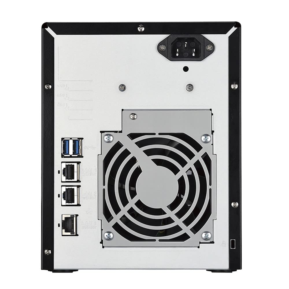 BUFFALO TeraStation 5420DN Desktop NAS 32TB (2x16TB) with HDD NAS Hard Drives Included 10GbE / 4 Bay/RAID/iSCSI/NAS/Storage Server/NAS Server/NAS Storage/Network Storage/File Server