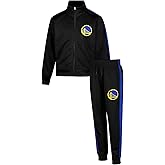 Ultra Game Youth NBA Official Super Soft Full Zip Active Track Jacket and Pants Set