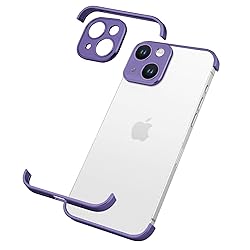 aidvaia Metal Frameless Phone Case Compatible with