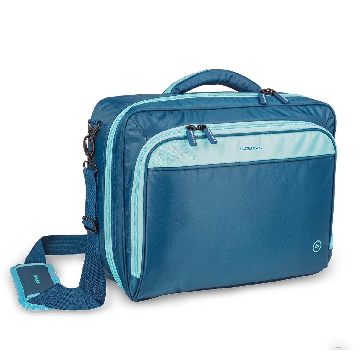 Elite Bags Briefcase Health of Home Care Practi 's, Medical Briefcase Visits,Blue, 40 x 30 x 12 cm