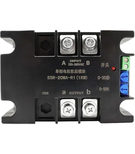 Amazon.com: LVSEDTAL 220V Single-Phase Motor Soft Starter Soft