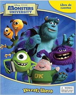 Divertilibros Disney Pixar Monsters University Emma Fucci