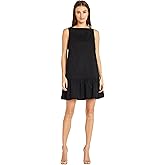 Donna Morgan Womens Versatile High Neck Swing Body Ruffle Dress for Women | Summer Dresses for Women