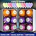 12 Bath Bombs Gift Sets Best Gift Ideas for Women Teen Girls and Kids - Handmade with Natural Vegan Shea & Cocoa Butter - Spa with Fizzies and Included 12 Scented Candles Mothers Day Gifts