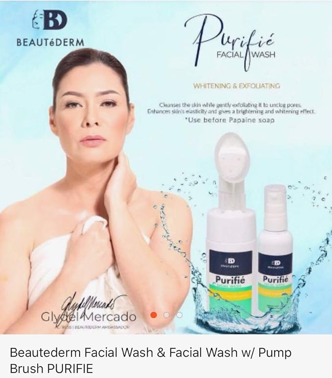 beautederm exfoliating facial cleanser