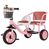 JIYIAN High Carbon Steel Children's Tricycle/Soft