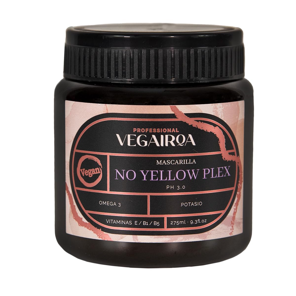 VEGAIROA. No Yellow Plex Mask Neutralises Yellow and Orange Tones Deep Moisturising Purple Pigment For Bleached Blondes Paraben Free Package Contents: 275g