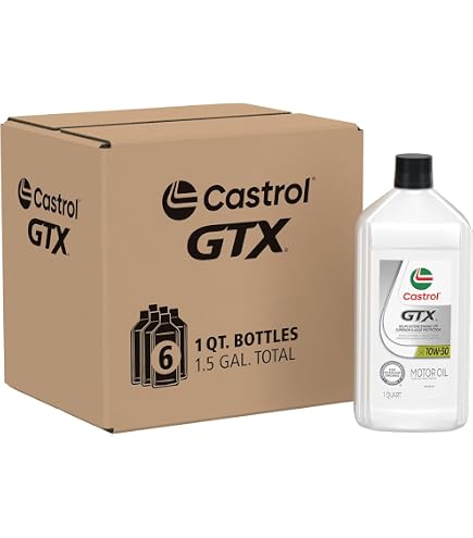 Amazon.com: Castrol GTX 5W-30 Synthetic Blend Motor Oil, 1 Quart