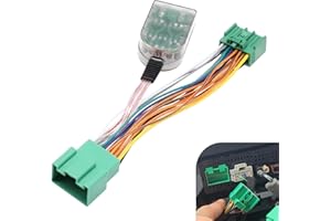 Dogary K-103A Subwoofer Amplifier Wiring Harness, Plug and Play High to Low Speaker Impedance Converter, Wire Cable for Speak