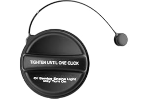 ROVIKE GT360 Gas Cap, Fuel Cap For Chevy GMC Cadillac - Silverado Express Savana Sierra 1500 2500 3500 4500 Suburban Tahoe Yukon Escalade ESV 2012 2013 2014 2015 2016 2017 2018 2019 2020 2021, Black