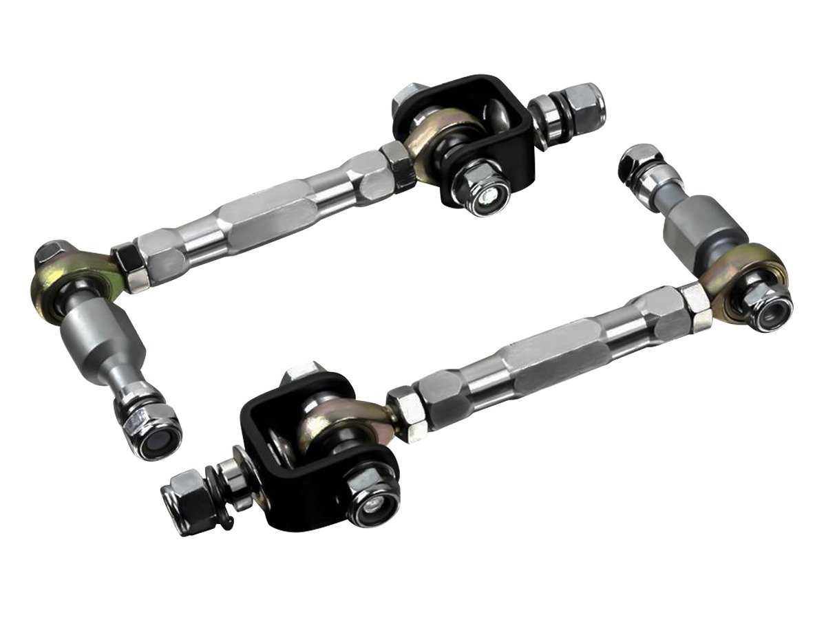 HeavyMetal Adjustable Front Anti Sway Bar End Links Kit