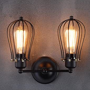 Lámpara Luz De Lecturacon Iluminación Regulablehierro Antiguo Café