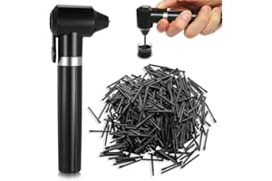 Ink Mixer Machine Kit, Yuelong Pigment Mixer Machine with 100Pcs Mixing Sticks Eyebrow Color Makeup Ink Pigment Electric Agitator Machine for Makeup Microblading Supplies