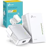 TP-Link TL-WPA4220 KIT AV600 Powerline WiFi Extender 300Mbps 2+1 Ethernet UK