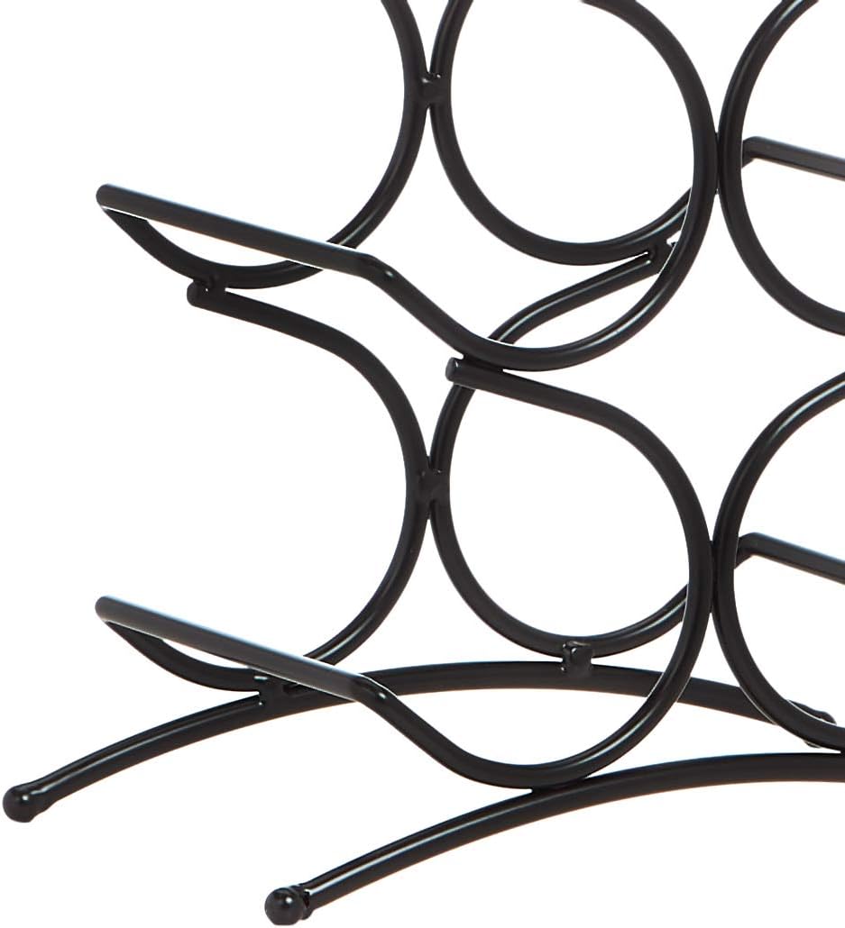Amazon Basics Wine Rack, 12 Bottle, Black, 24.9 x 16 x 67.8 cm - Image 4