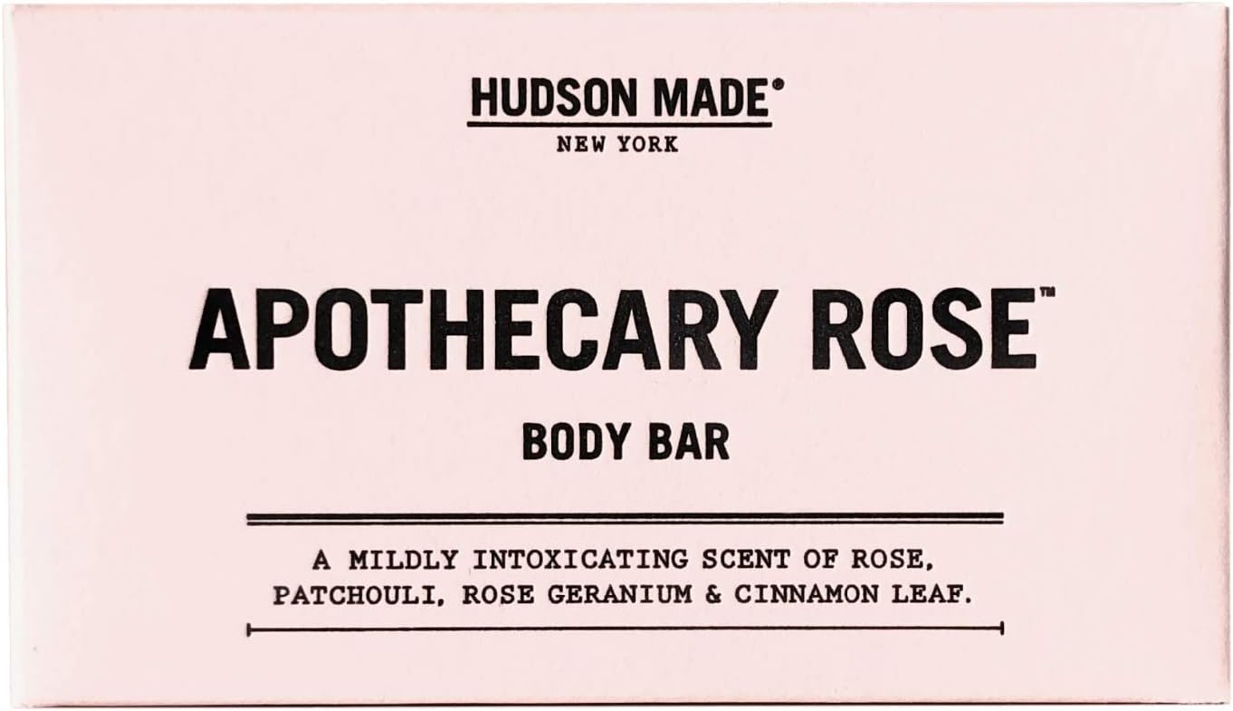 Hudson Made - Natural + Long Lasting Body Bar (5.75 oz) (Apothecary Rose)
