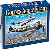 Gladstone Media, Golden Age of Flight 2024 Desk Calendar