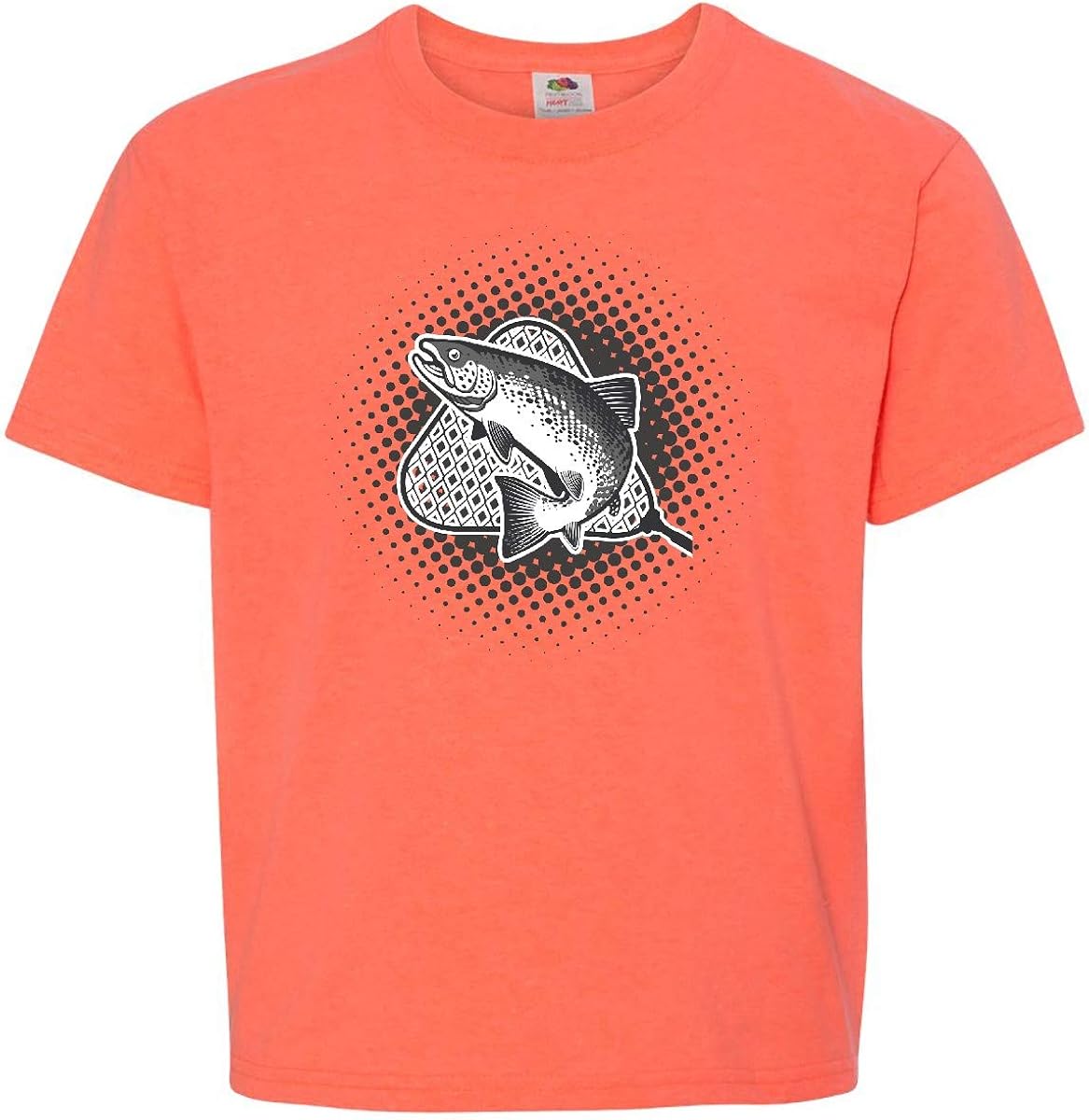 inktastic Trout Fisherman Fly Fishing Youth TShirt Clothing