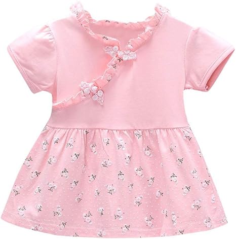 girls dress with flowers