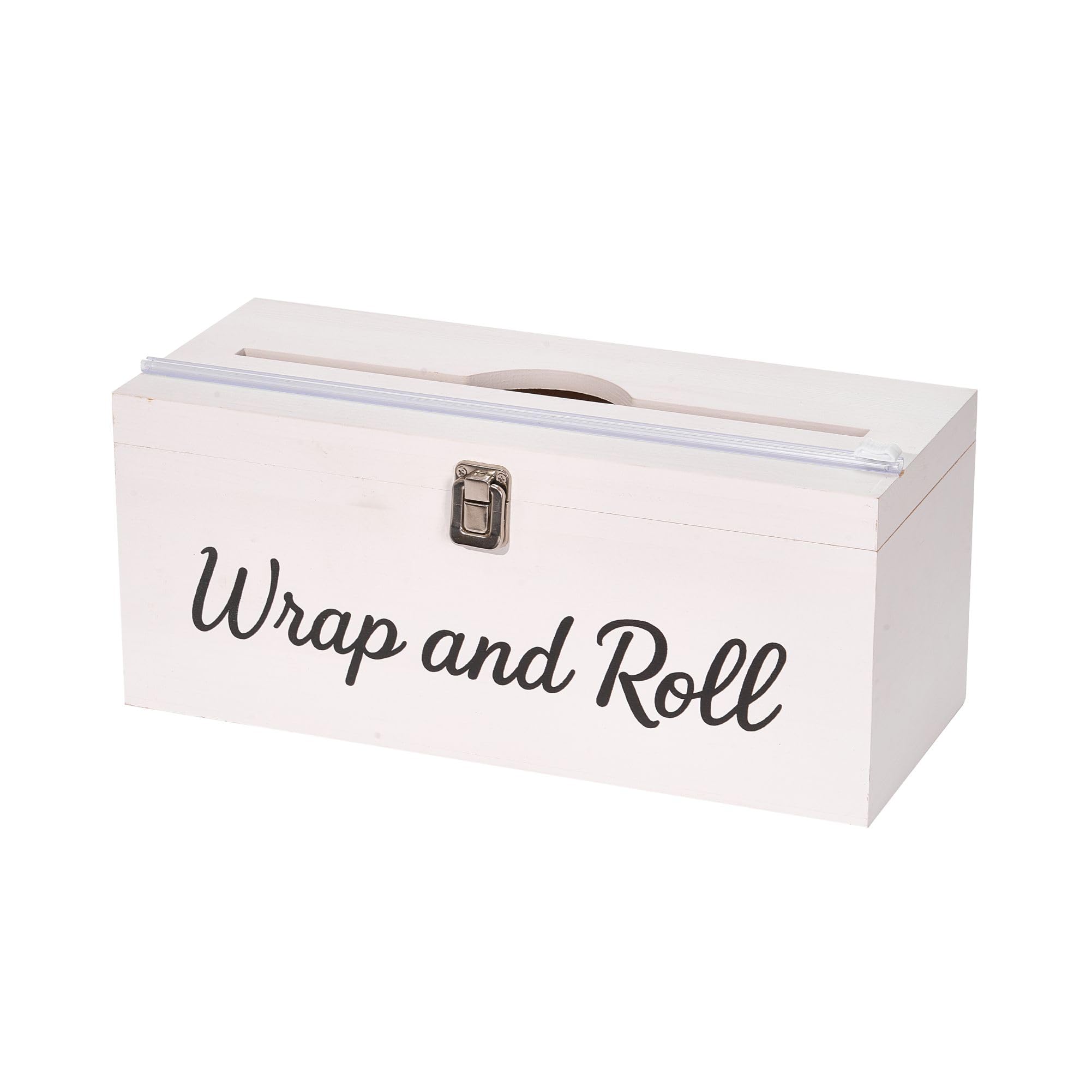 Photo 1 of *CHIPPED ON THE SIDE** Plastic Wrap Dispenser with Cutter– Fits 12" 3000ft Costco Wrap, Foil, Cling, Wax Paper for Kitchen, Restaurant