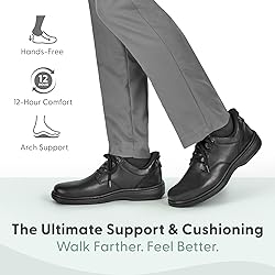 Orthofeet Men's Orthopedic Claude Hands-Free Casual