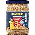 PLANTERS Peanuts, Lightly Salted Peanuts, Dry Roasted, Snacks for Adults, (6 ct Pack, 2.2 lb Containers)