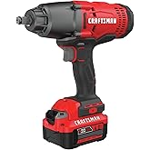 CRAFTSMAN V20 RP 1/2 inch Cordless Impact Wrench Kit, Brushless, 4Ah Battery and Charger Included (CMCF900M1)