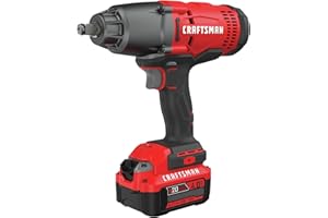 CRAFTSMAN V20 RP 1/2 inch Cordless Impact Wrench Kit, Brushless, 4Ah Battery and Charger Included (CMCF900M1)