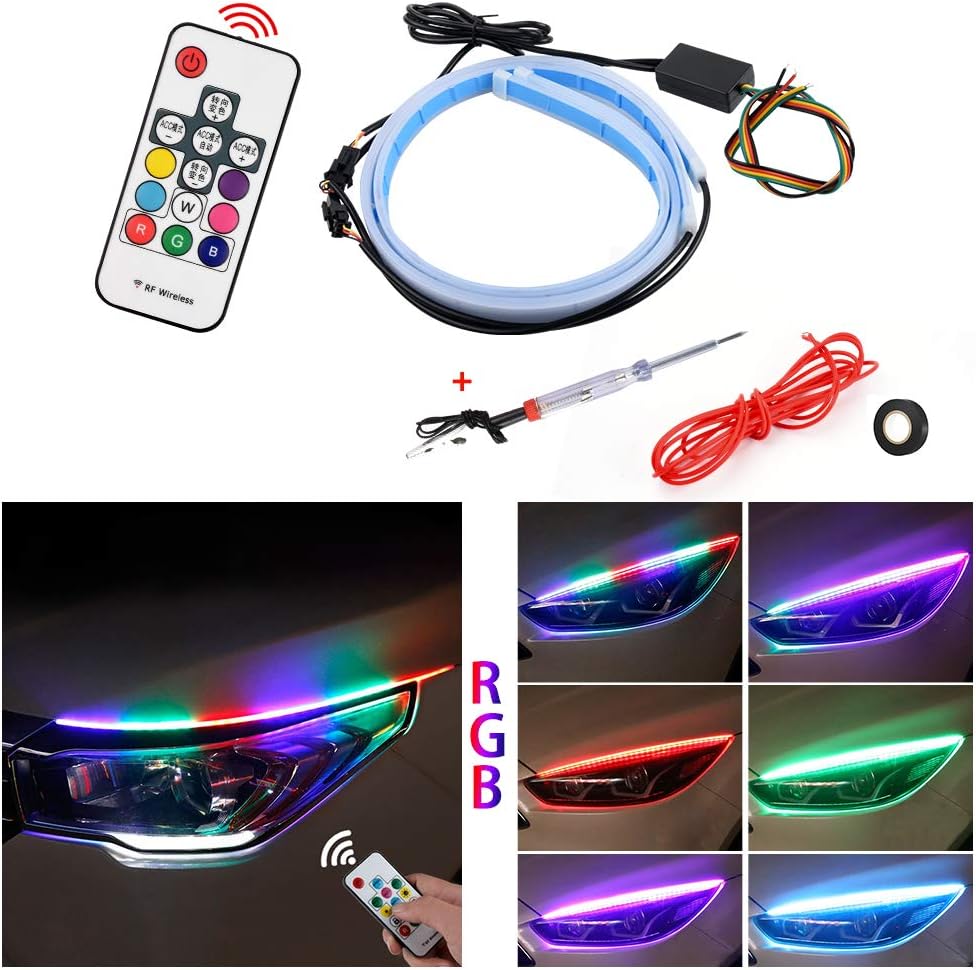 LECART 60CM Headlight LED Strip Light 23.6