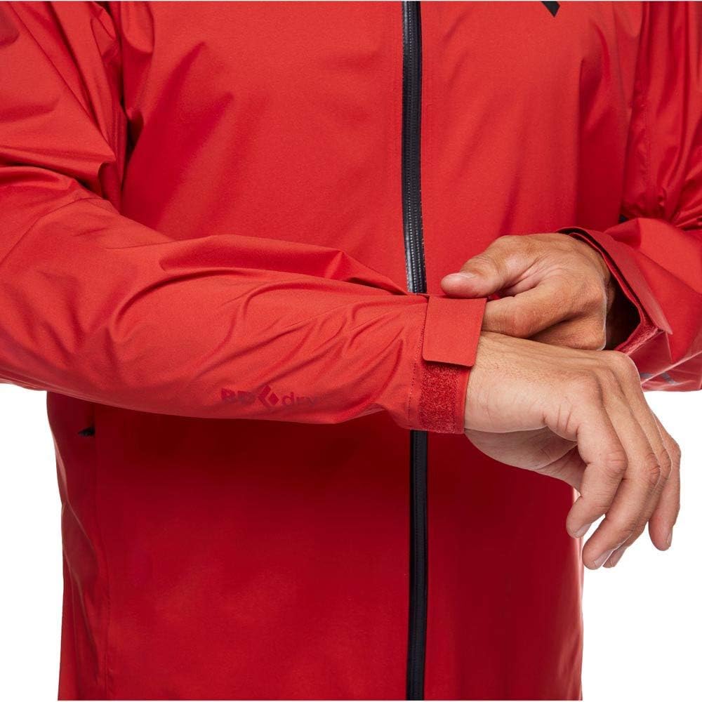 Black Diamond Mens M Stormline Stretch Rain Shell: Clothing