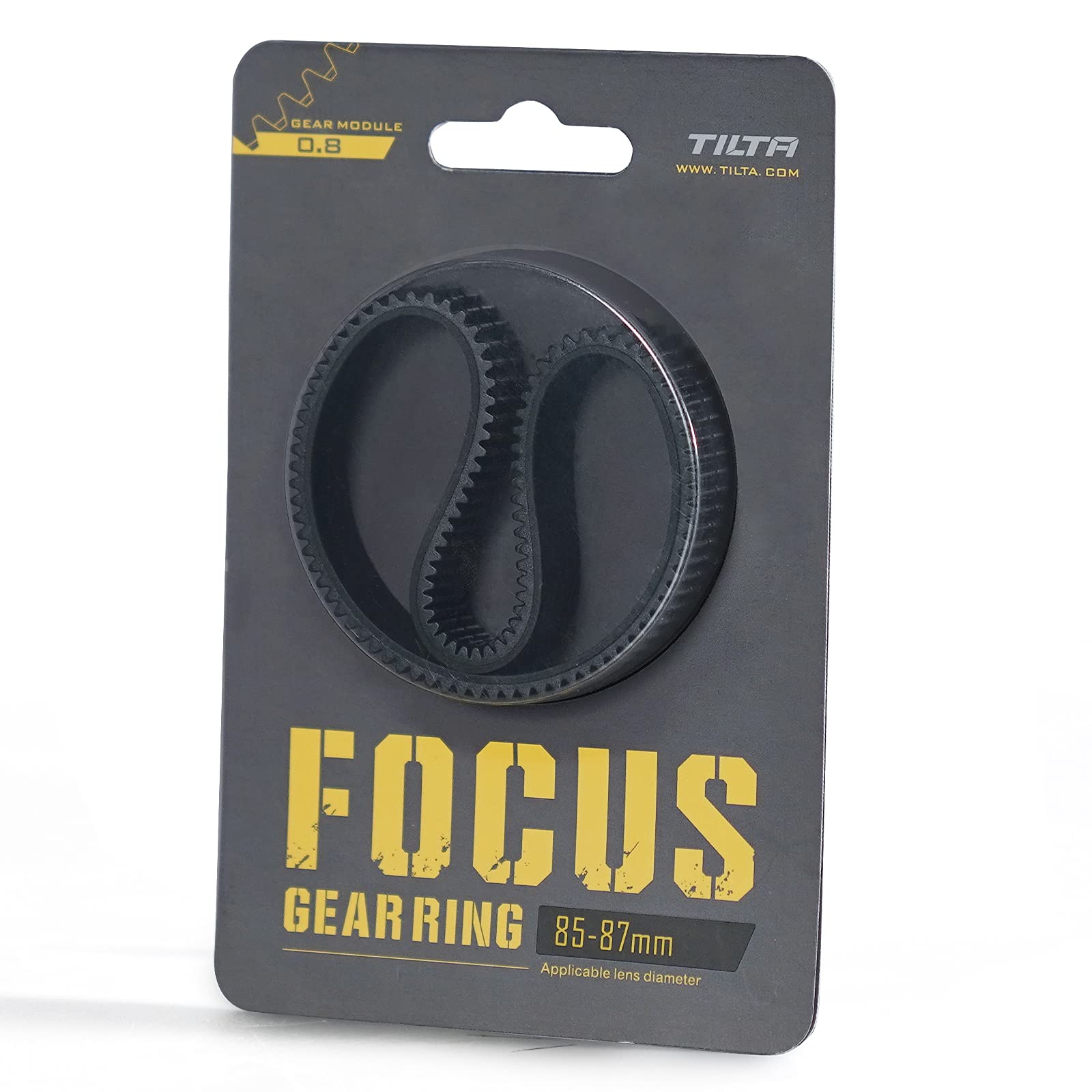 Tilta Seamless Focus Gear Ring for 85-87mm Lens 360° Seamless Rotation Silent for Tilta Mini Follow Focus Nucleus Nano DSLR 0.8 Mod Standard Gear Camera Lens Accessories TA-FGR-8587