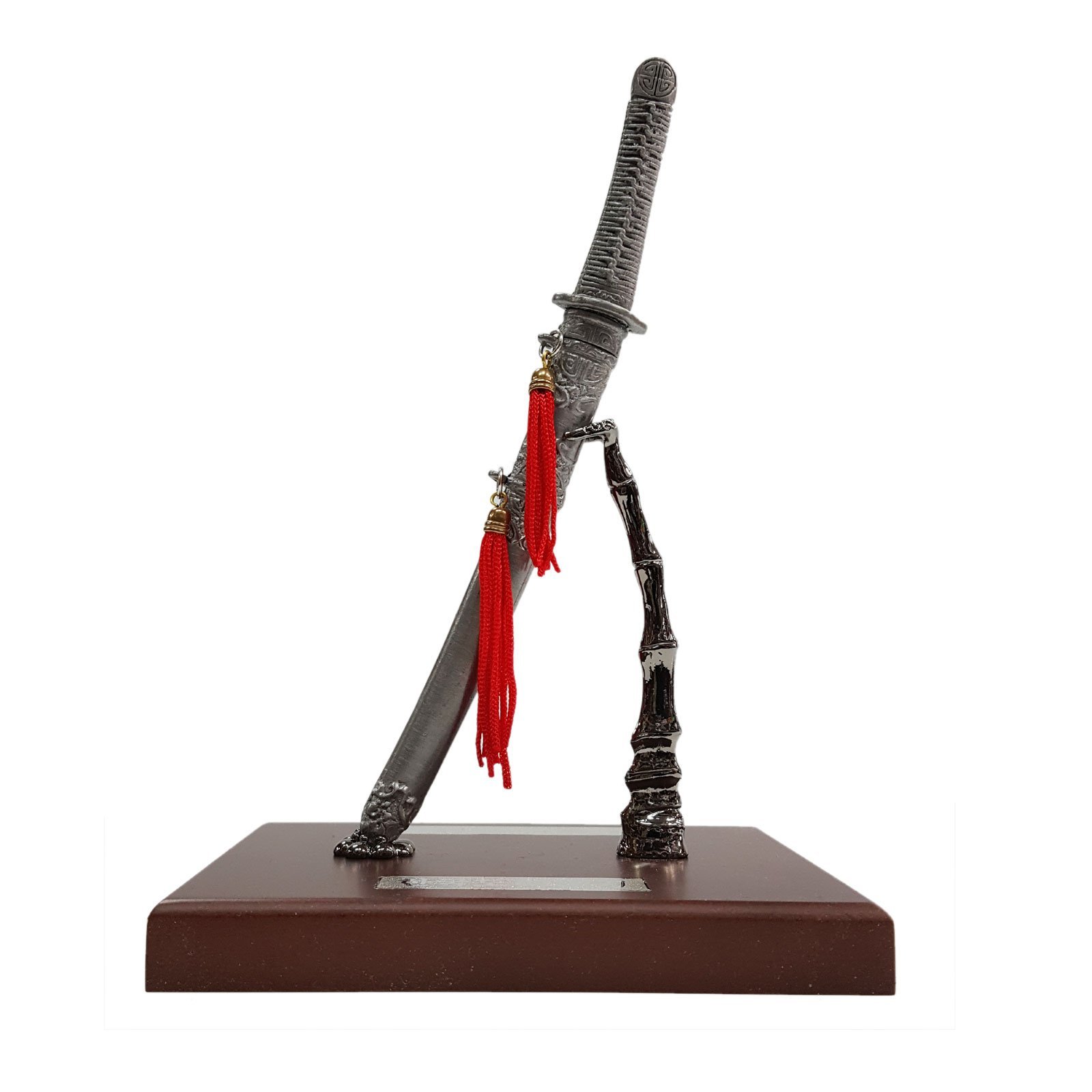 KS Craft Hangukdo Korean Sword Vertical Type Decorative Collectibles Statue Multi