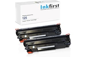 2 Inkfirst Compatible Toner Cartridges Replacement for Canon 125 3484B001 MF3010 LBP6000 LBP6030w