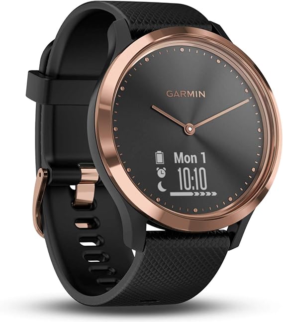 Garmin Vívomove HR- Reloj híbrido con pantalla oculta y agujas ...