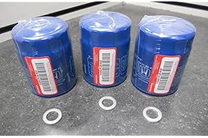 Genuine Honda / Acura Engine Oil Filter + Washers 15400-PLM-A02 - Set Of 3
