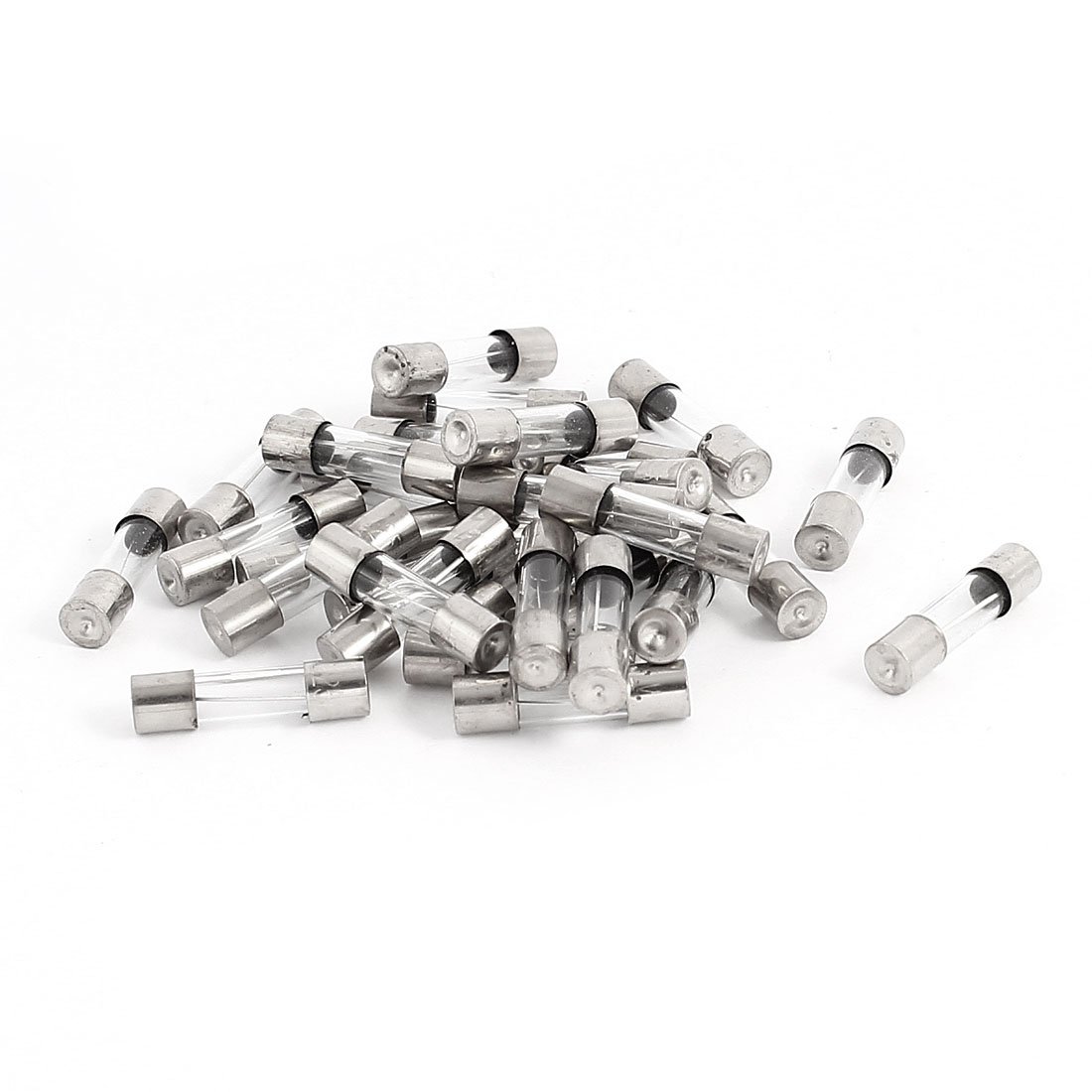 sourcingmap 250V 7A F7AL Quick Blow Glass Tube Fuses 5 x 20mm 30Pcs