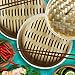 Bamboo Oriental Gyoza Steamer 10 Inch with BONUS two Pairs Chopsticks, Premium Chinese Food Steaming Basket, 2 Tier for Vegetables and More by Sally Chen