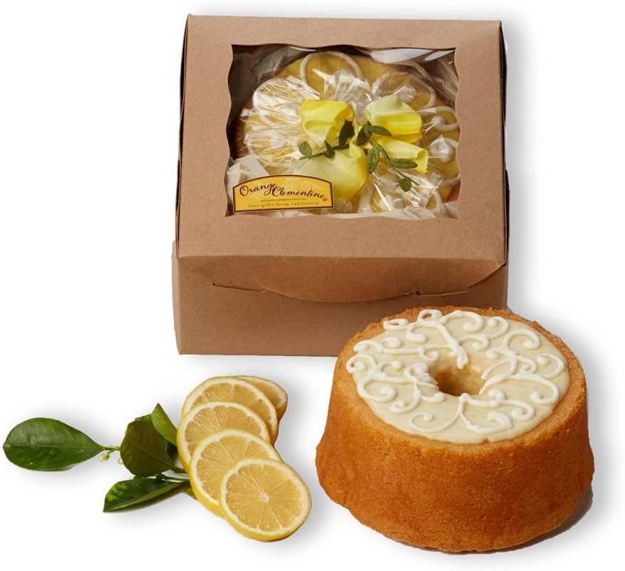 Lemon Pound Cake Gift Box