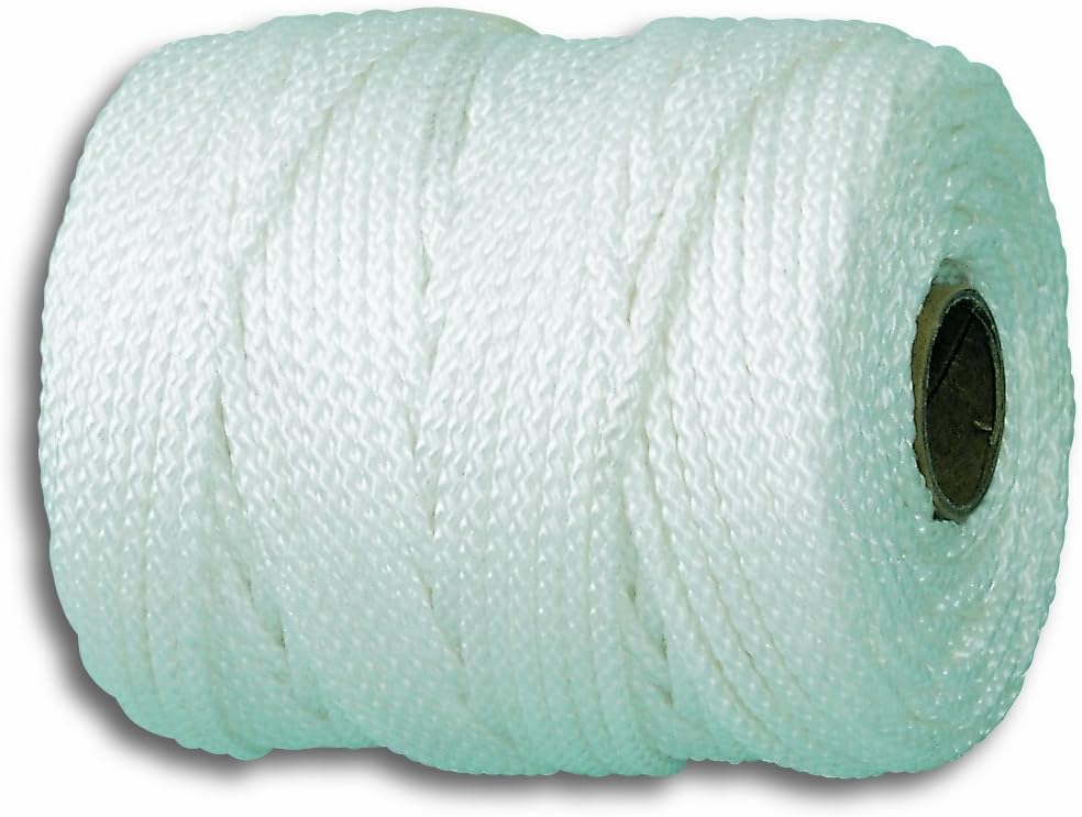 Chapuis RN25 String Braided Polyamide Maximum Strain 90 kg Diameter 2.5 mm x Length 50 m, White