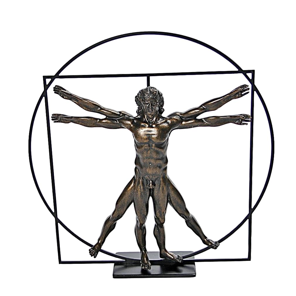 Leonardo da Vinci: Vitruvian Man Figurine