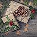 BBTO 10 Pieces Christmas Grosgrain Ribbon Winter Holiday Ribbon for Gift Wrapping